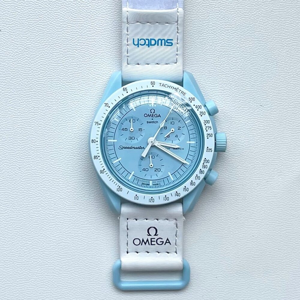 Swatch Omega Moonswatch Mission to Uranus Watch